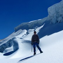 Ice of Nevado del Tolima